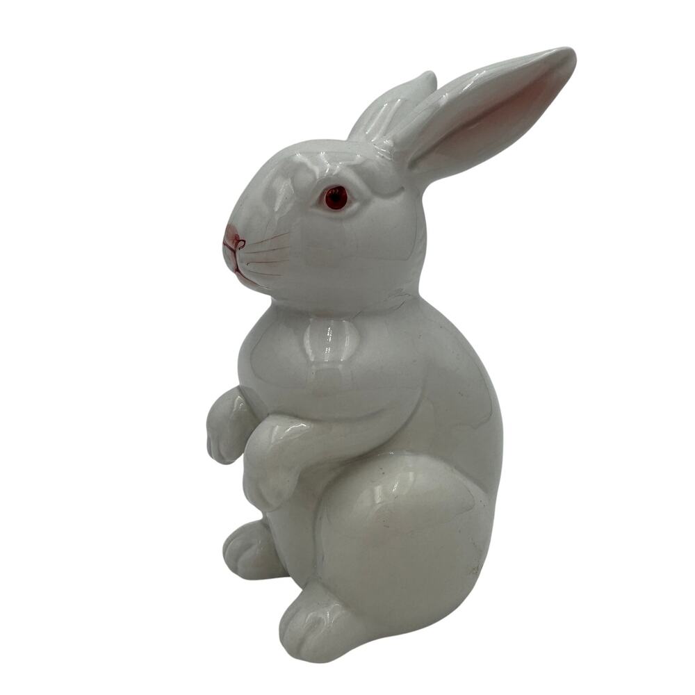 Vintage Fitz & Floyd White Rabbit 1979 Easter Bunny
